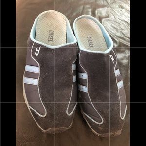 DIESEL Blue “DAZE-E” Slip-On Shoes  Size 11